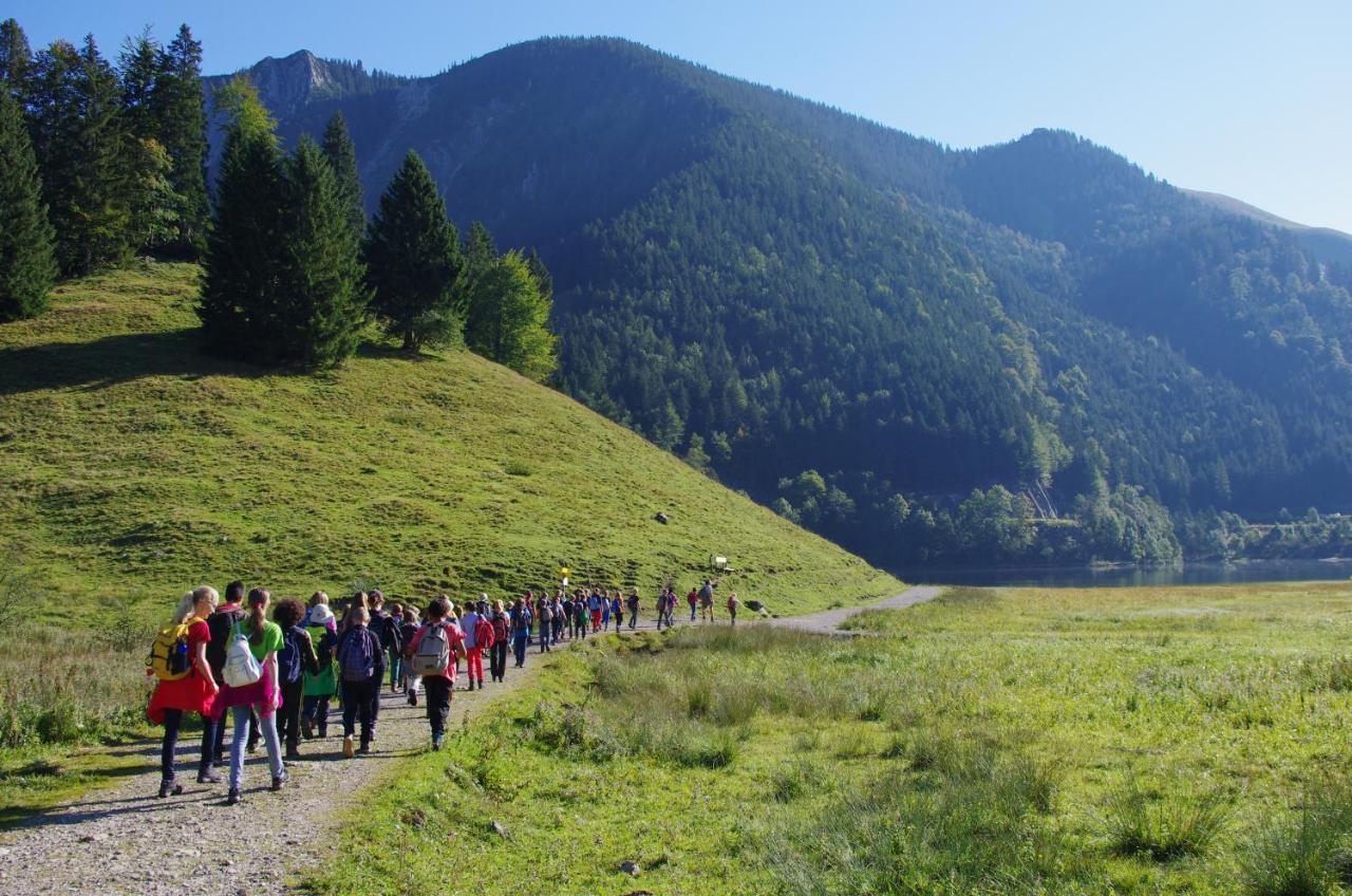 Albergue Blsv Sportcamp Direkt Am Kurvenlift Schliersee Exterior foto